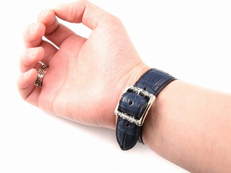 Apple Watch バンド (リアルクロコ)