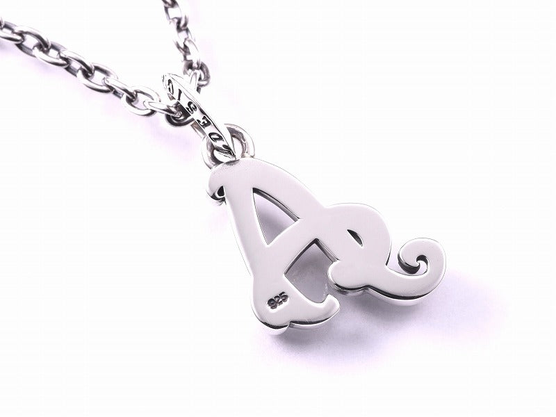 グレイスイニシャルペンダント "A"