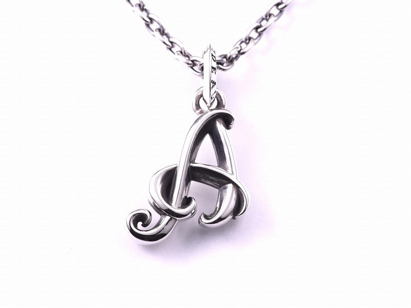 グレイスイニシャルペンダント "A"