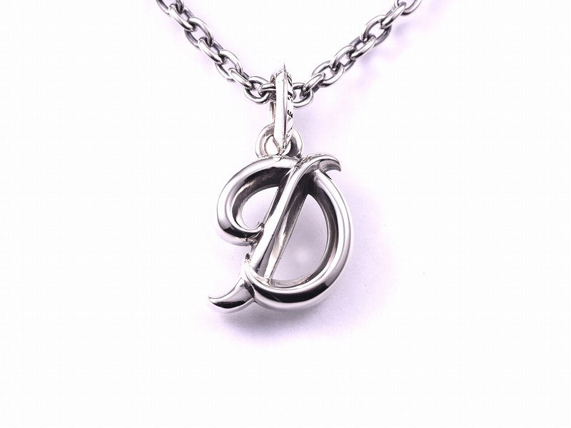 グレイスイニシャルペンダント "D"