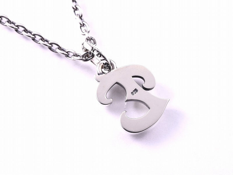 グレイスイニシャルペンダント "E"