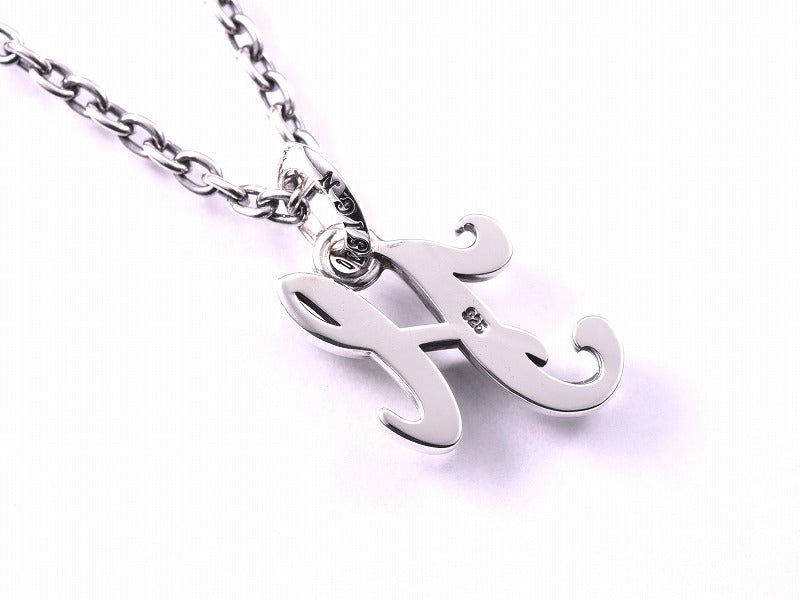 グレイスイニシャルペンダント "H"