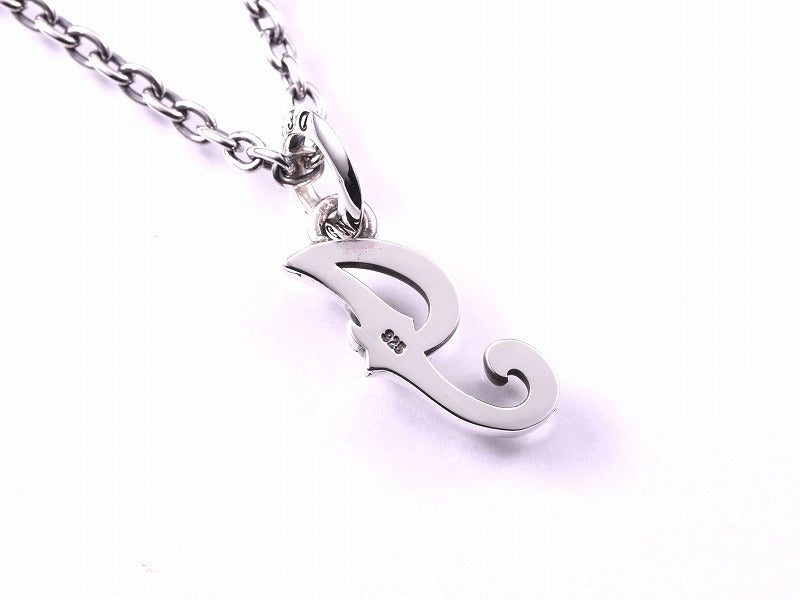 グレイスイニシャルペンダント "J"