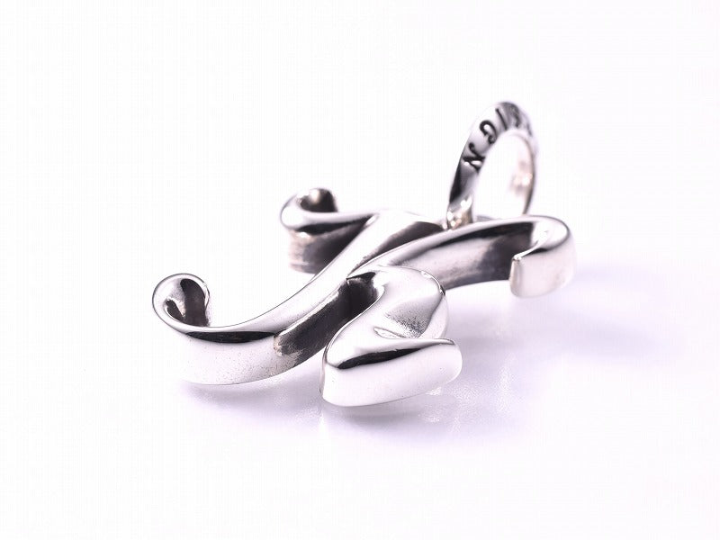 グレイスイニシャルペンダント "K"