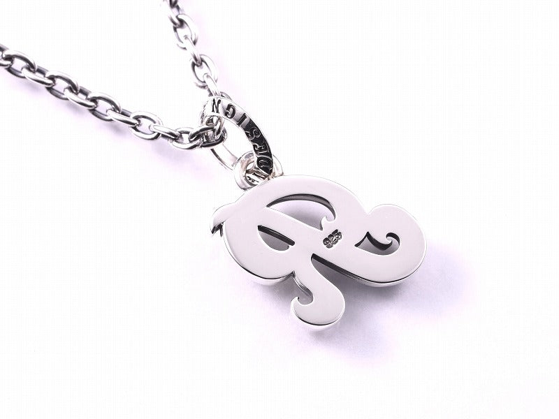 グレイスイニシャルペンダント "R"