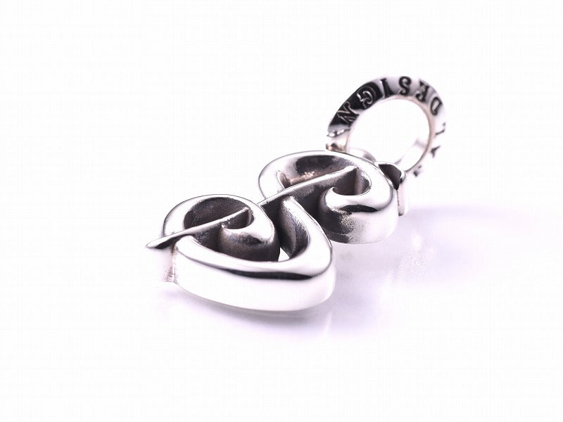 グレイスイニシャルペンダント "S"