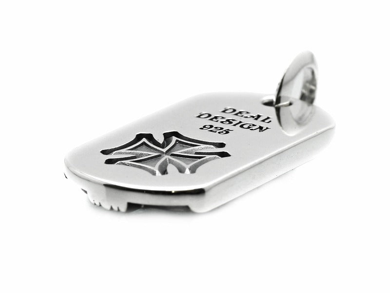 Cut Lily Dog Tag