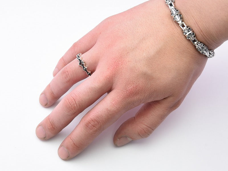 トライブクラウンリング:ナロー