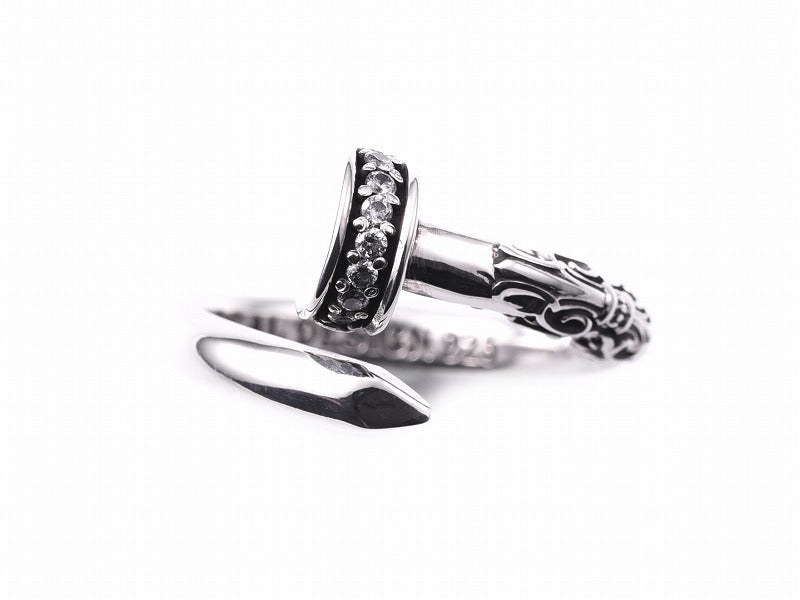 【DEAL DESIGN】 ゲート ネイルリング シルバー925 ゲートネイルリング