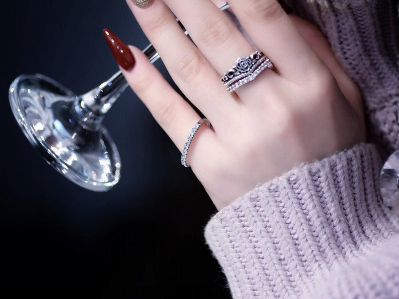 ハーフエタニティリング