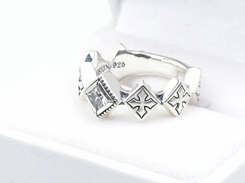 ダイヤクロスリング