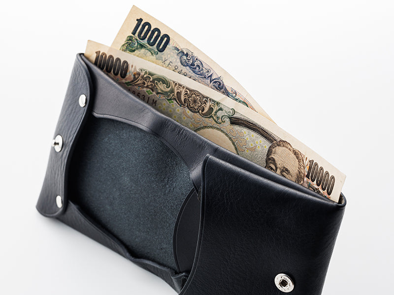 ラウンドフォールドウォレット:ステッチモデル