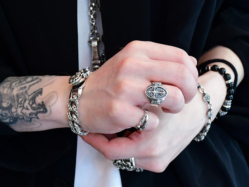 シェーブドオーバルリング