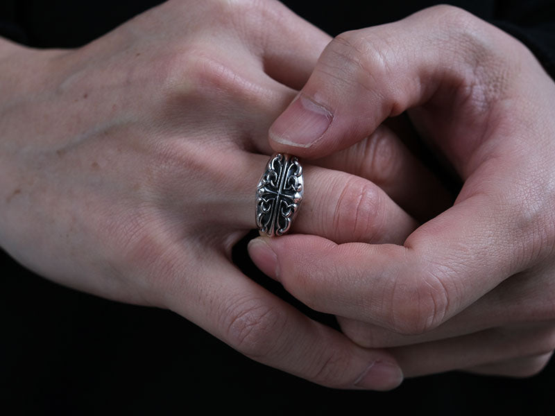 ブルーミングクロスリング