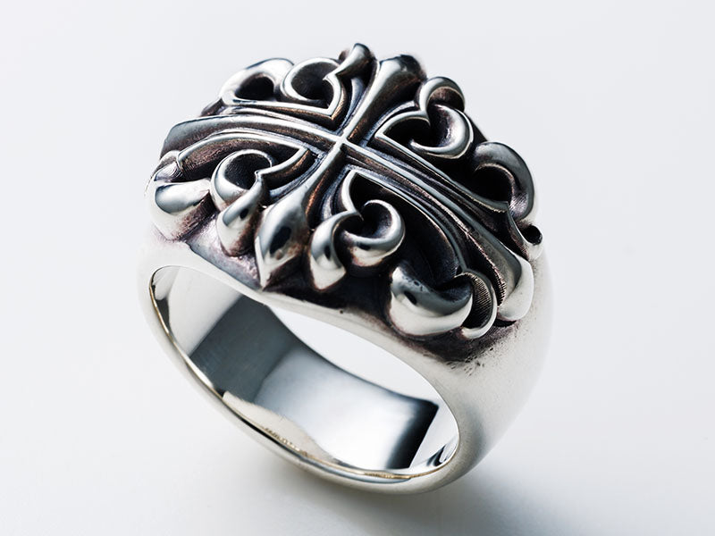 ブルーミングクロスリング:ワイド