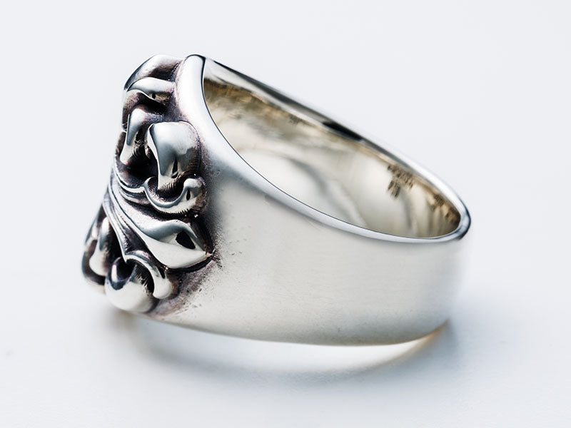 ブルーミングクロスリング:ワイド