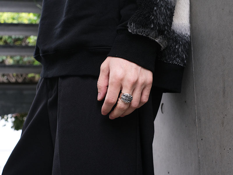 ブルーミングクロスリング:ワイド