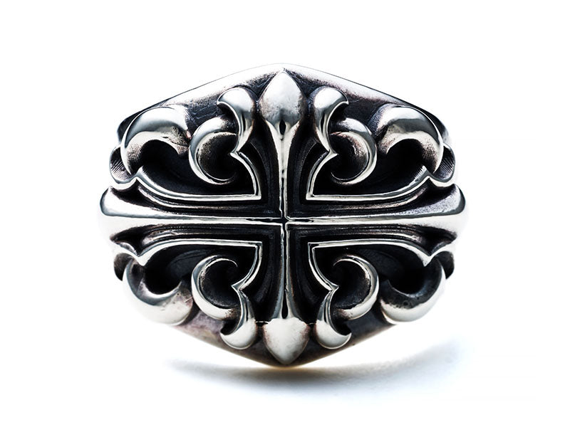 ブルーミングクロスリング:ワイド