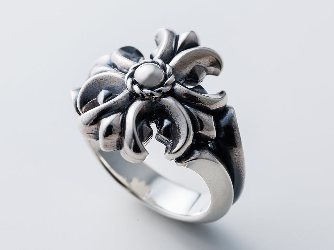 バーブドクロスリング