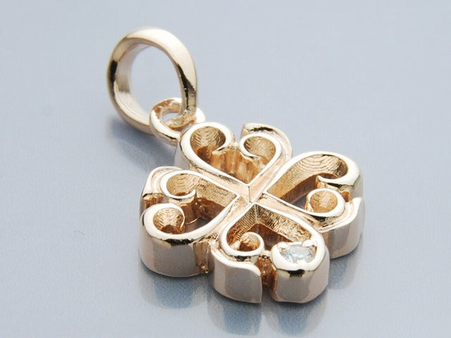 ワンドロップペンダント:クローバー