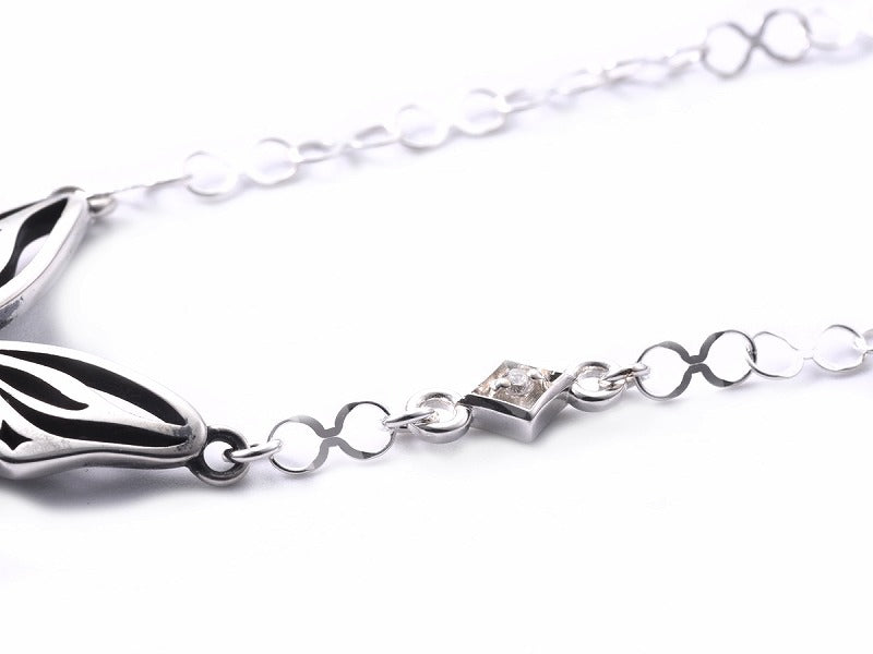 スタッズバタフライチョーカー:ラージ