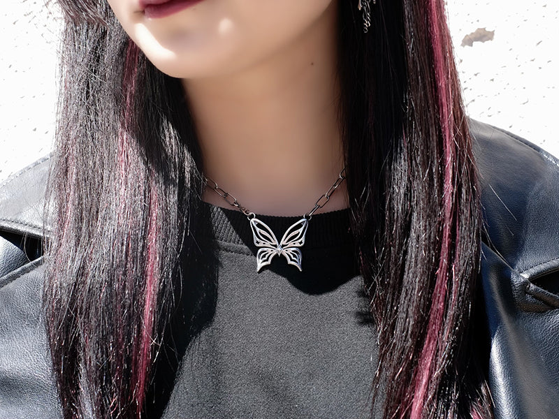 スタッズバタフライチョーカー:EX