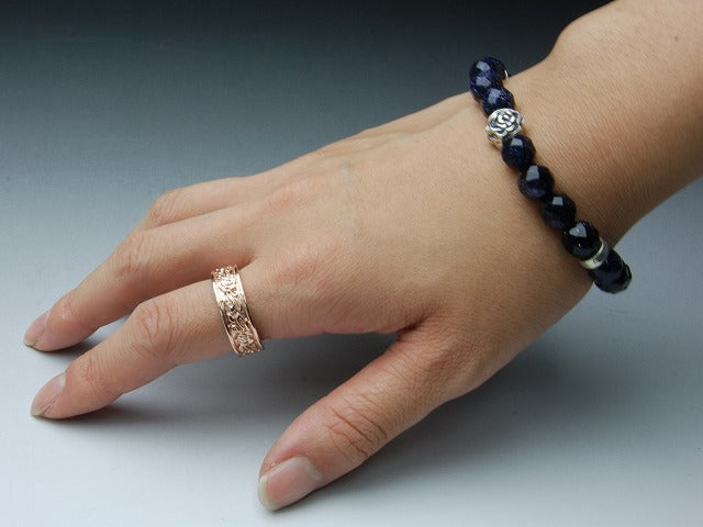 スクロールローズリング