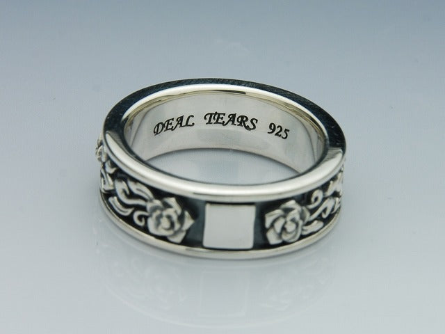 スクロールローズリング