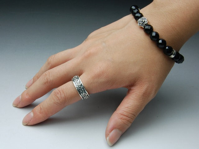 スクロールローズリング