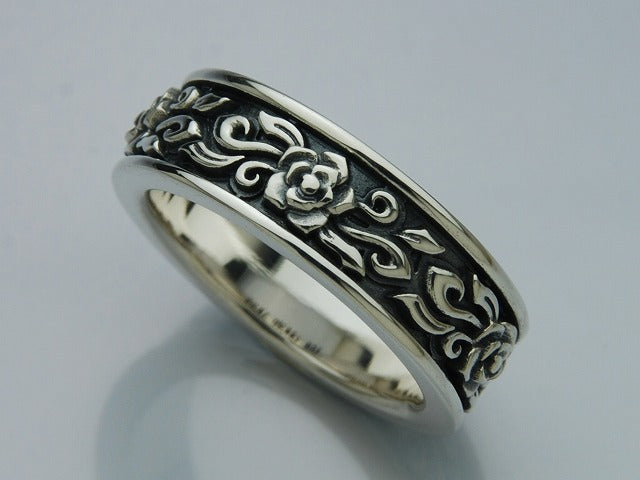 スクロールローズリング