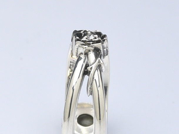 セーフティーピンリング:ローズ