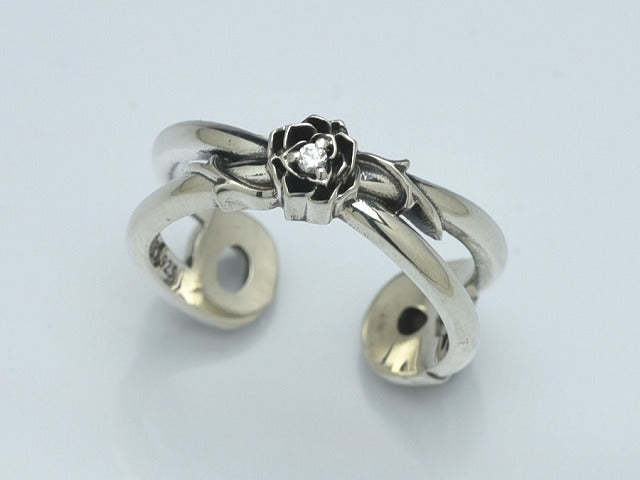 セーフティーピンリング:ローズ