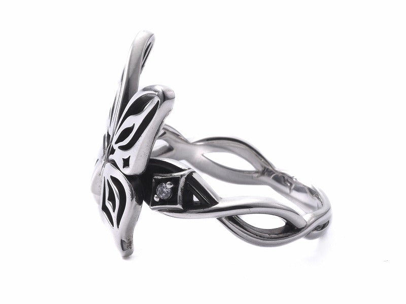 スタッズバタフライリング:ラージ