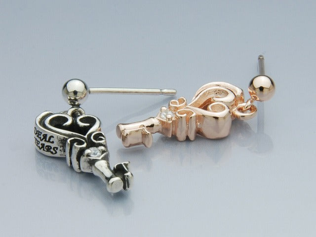 ワンドロップピアス:キー
