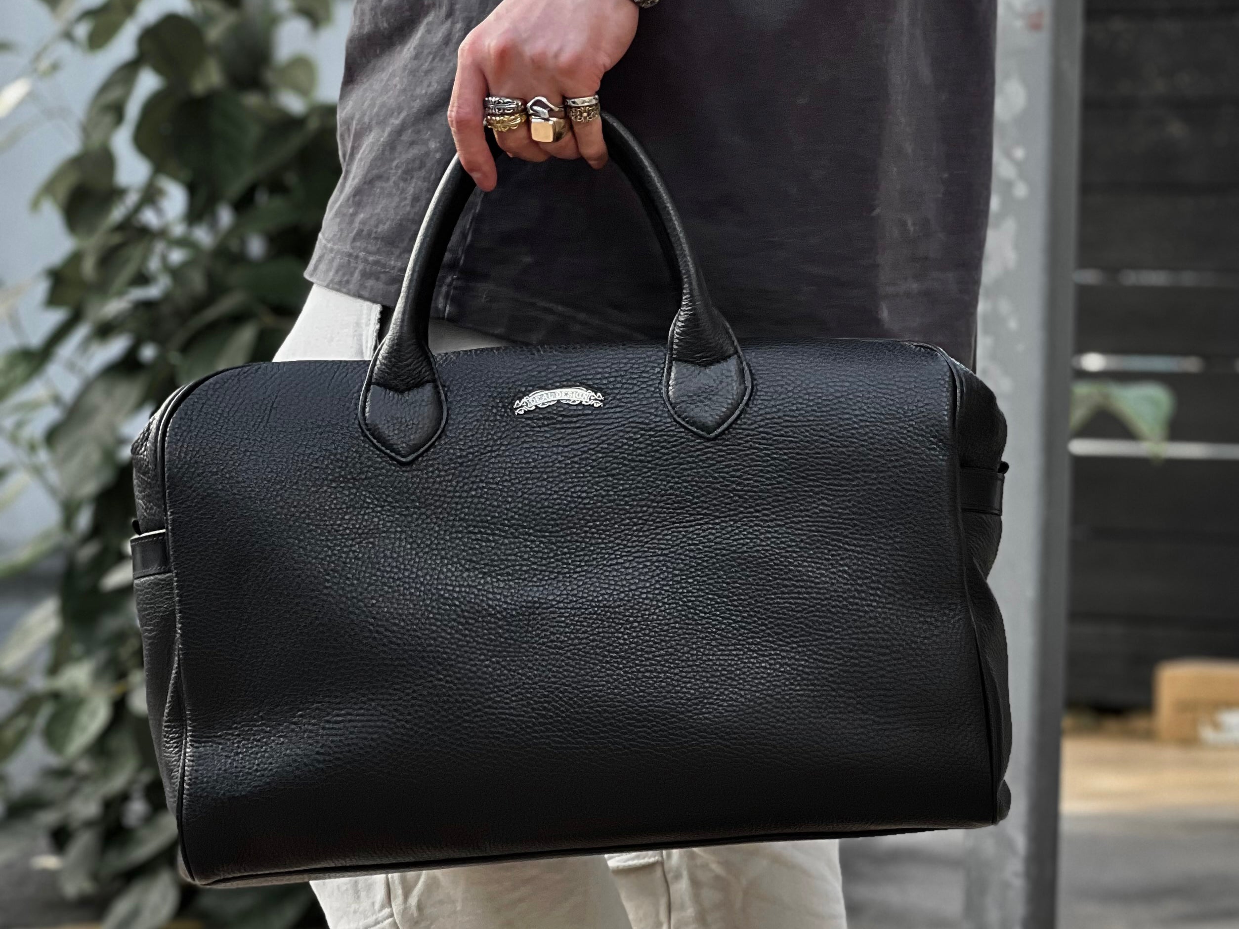 スリムボストンバッグ