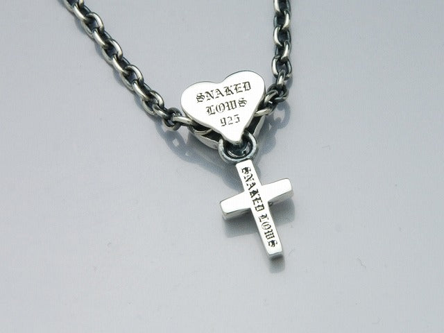 スネークハートネックレス