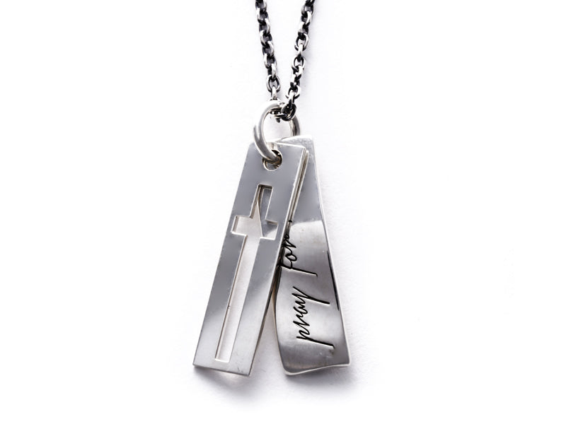DOUBLE PRAY NECKLACE