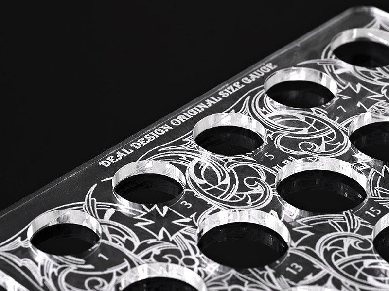 Acrylic Size Gauge