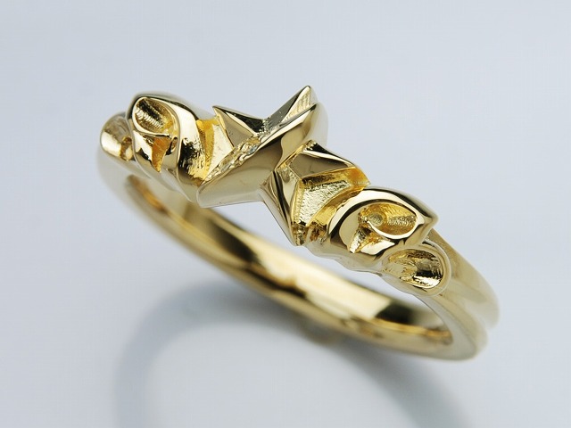 SHADOW MOON STAR RING:K18