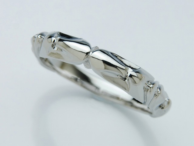 LAUREL RING:Pt900