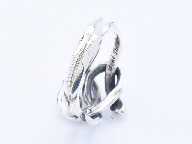 KNOT SNAKE RING DOUBLE