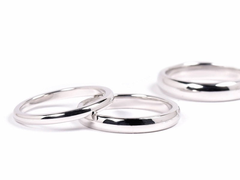 ARC LINE RING 2mm(Pt900)