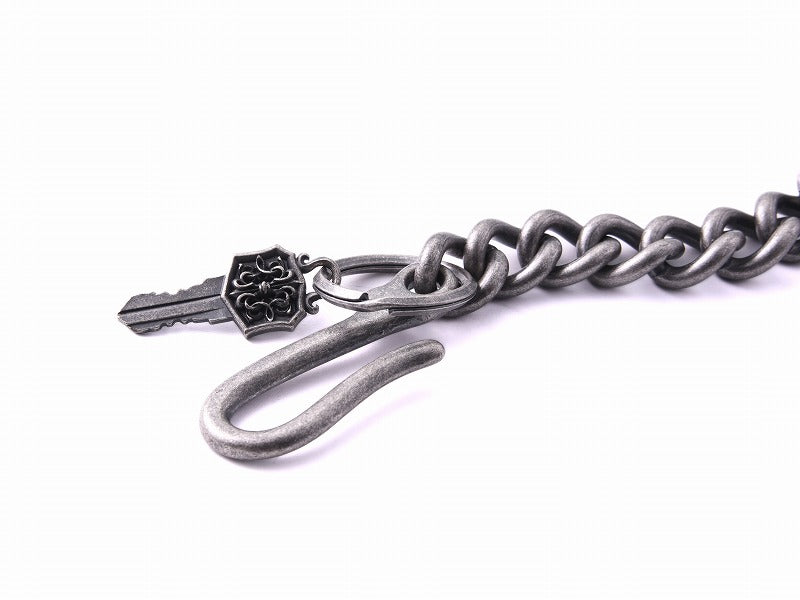 ダブルKGクリップウォレットチェーン：ブラス