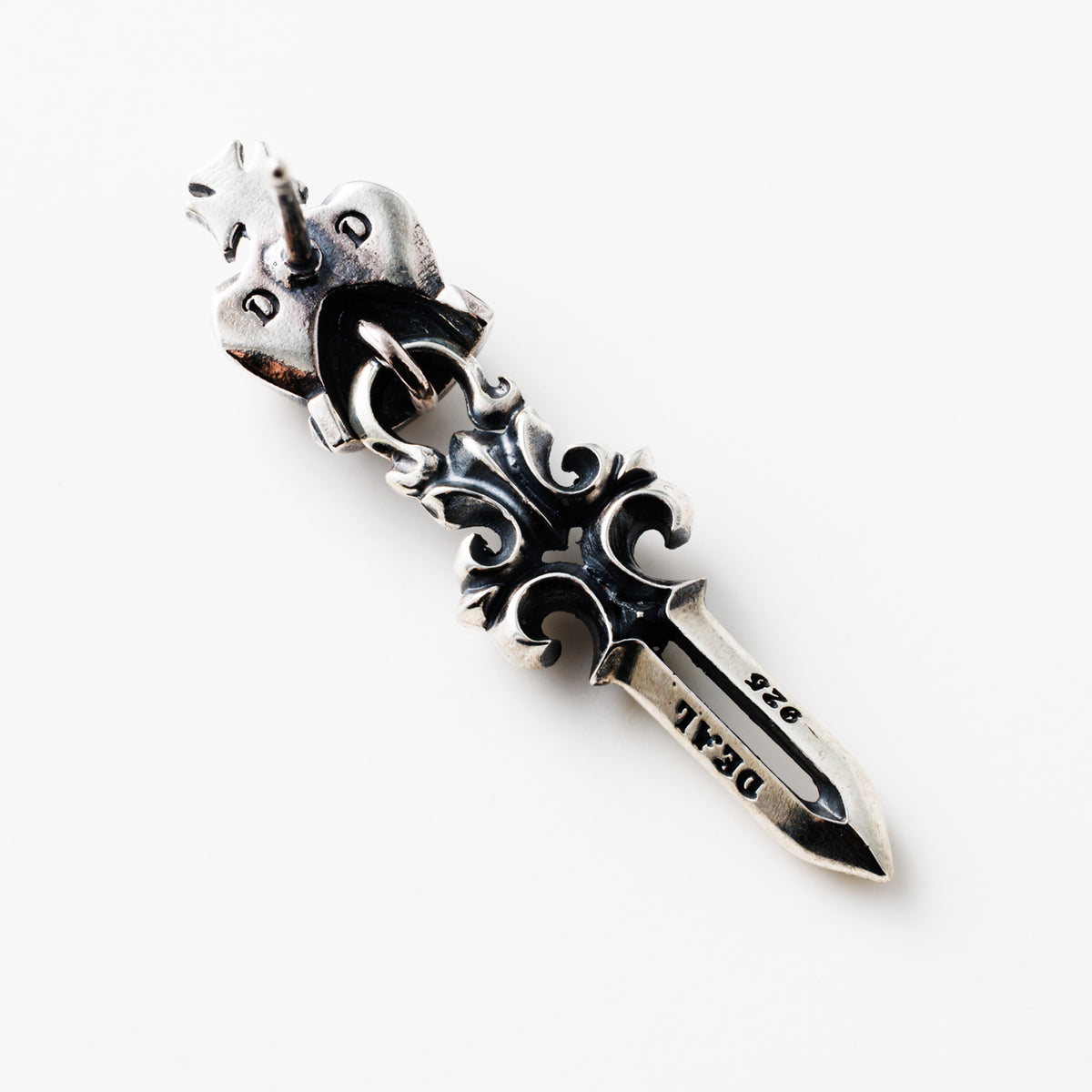 クラウンドロップピアス：SD