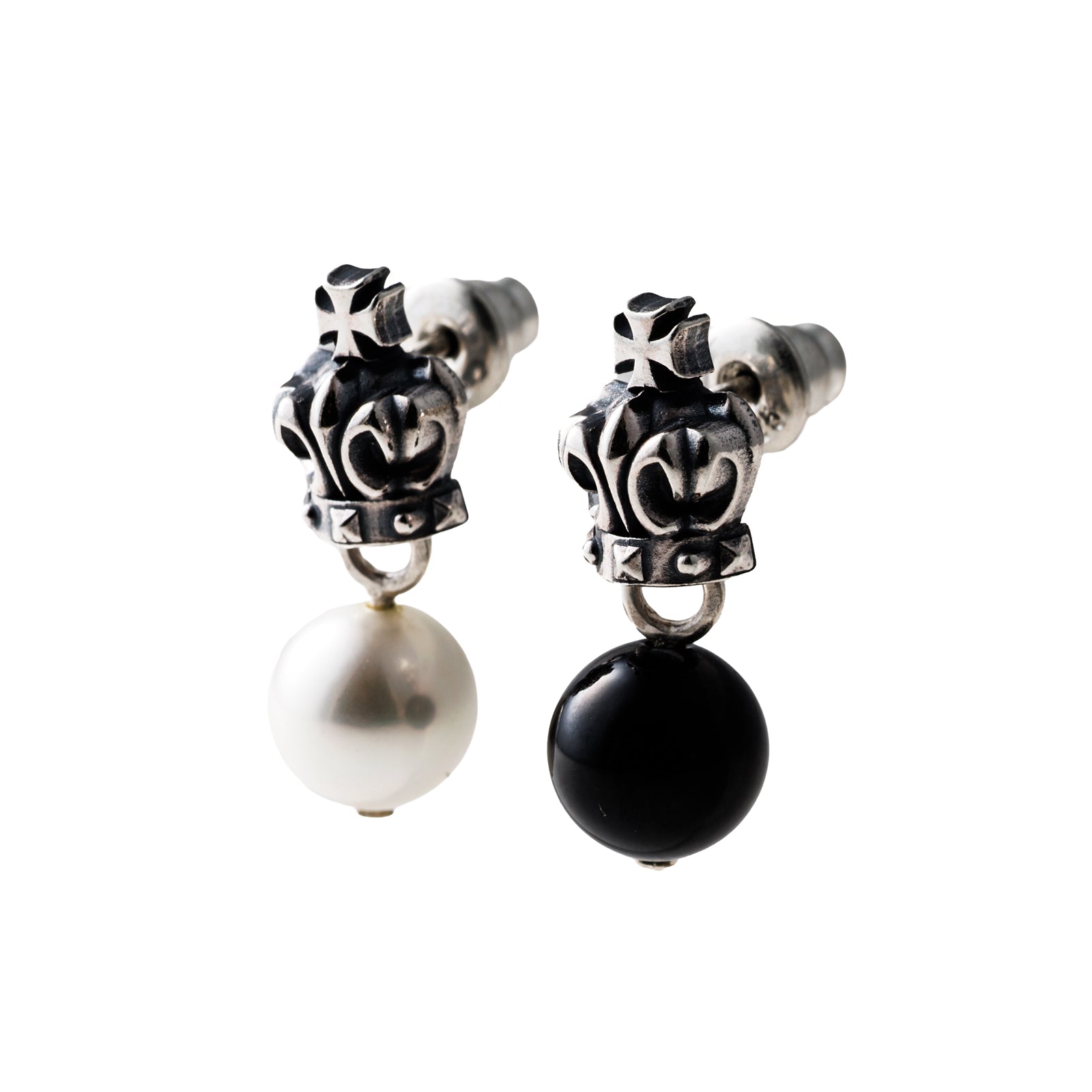 ピアス　No.5796 クラウンドロップピアス：SB