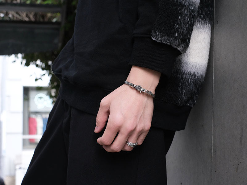 ステンレスワイヤーバングル：タイニークリップ