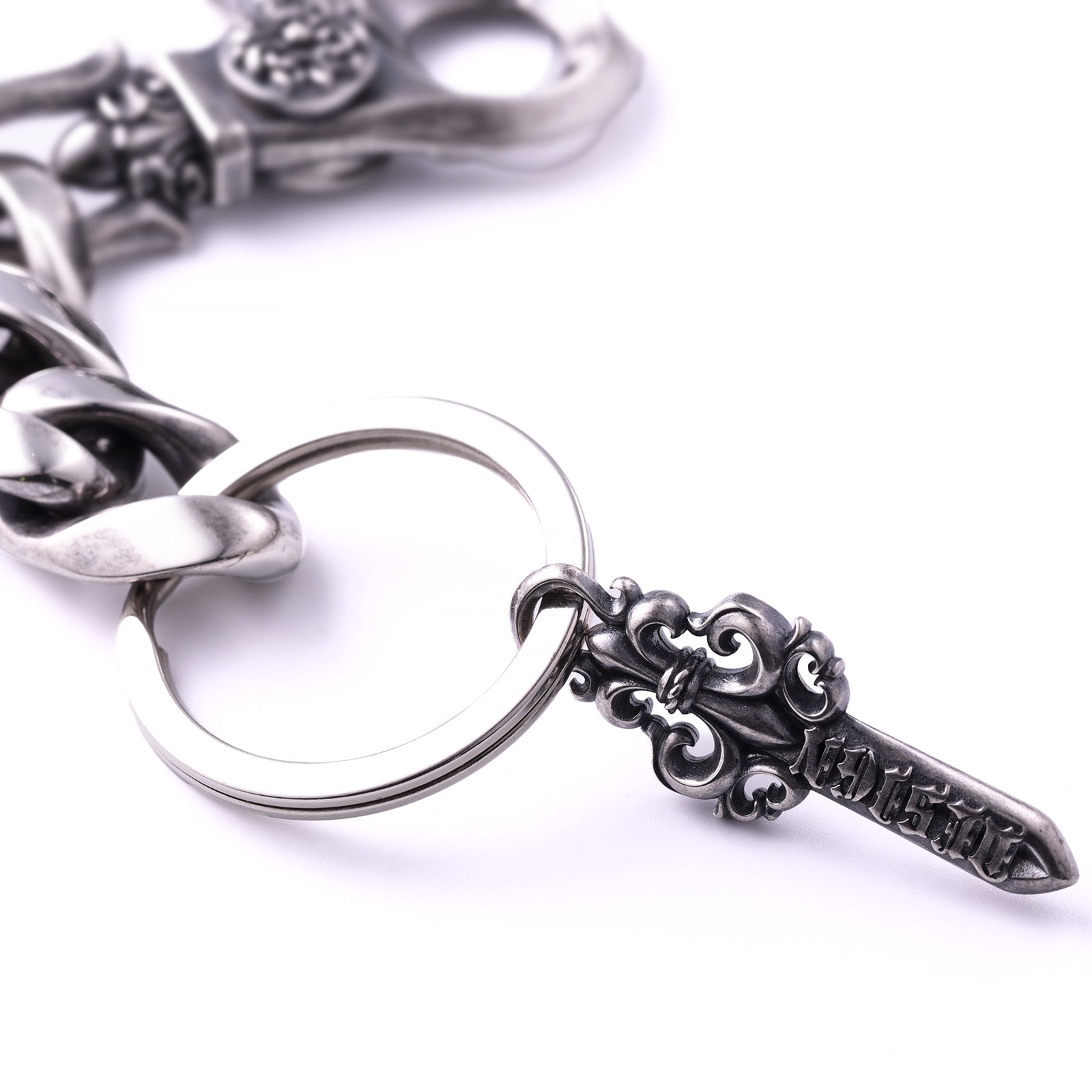 ディールデザイン　ダブルKGクリップ Double KG Clip Wallet Chain: SP