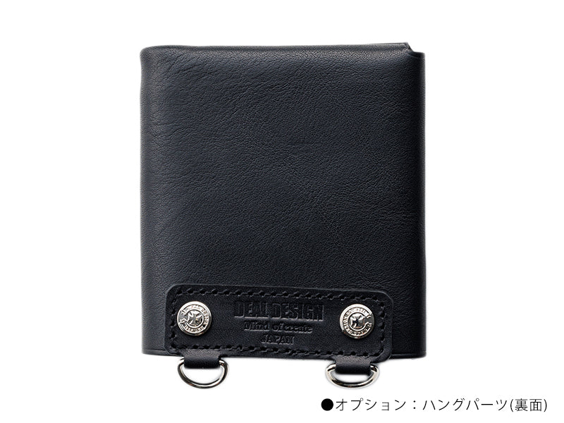 ◆【DEAL DESIGN】本革 ラウンドジップウォレット 廃番モデル ラウンドフォールドウォレット：ステッチモデル