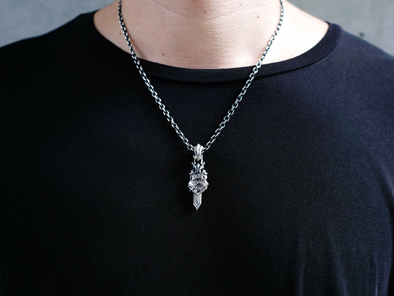 【専用出品】アルズニ　ダガー　ネックレス　トップ　silver935 ALZUNI シルバー アルズニ silver935 トップ p5805-b アルズニ ダガー