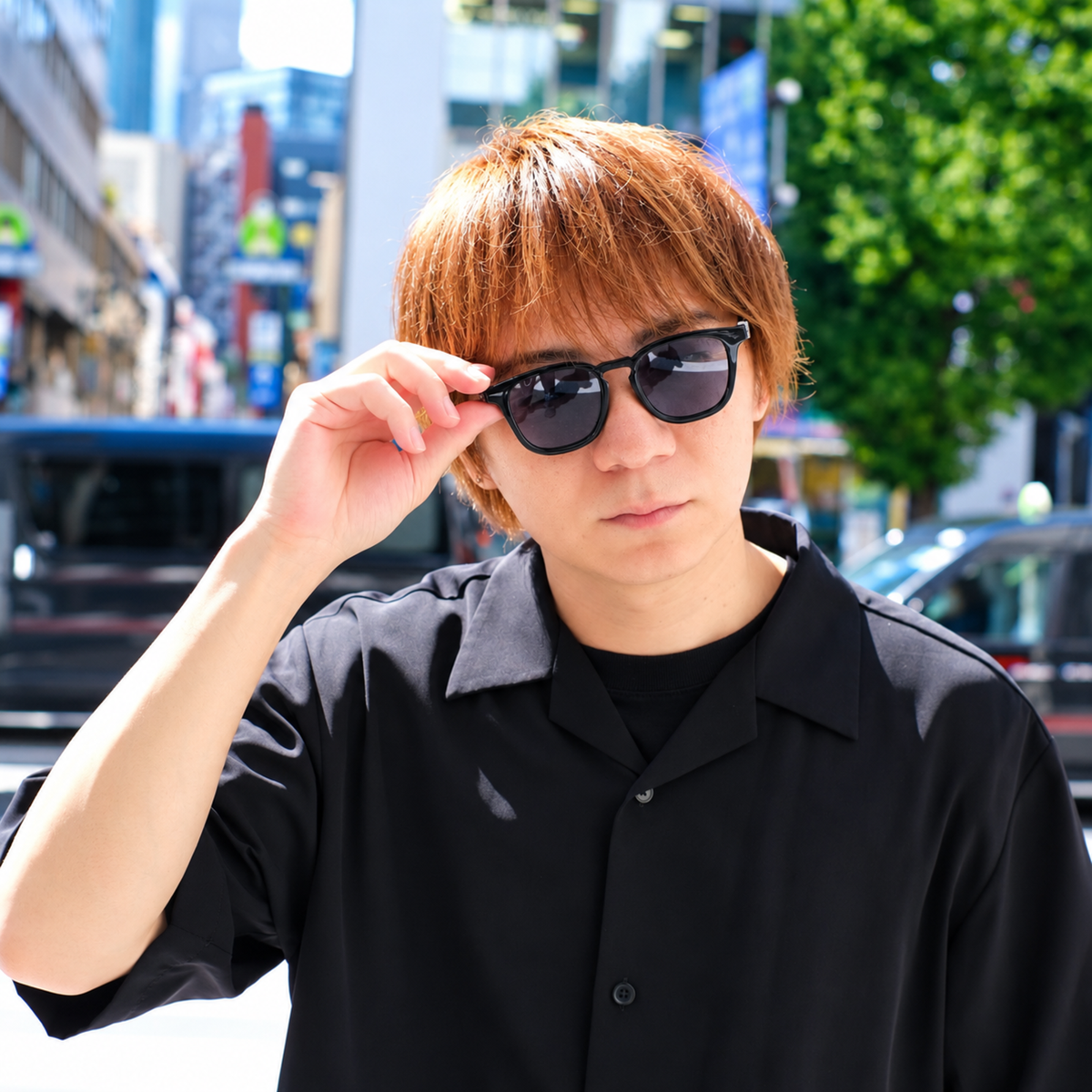 サングラス：GLスクエア